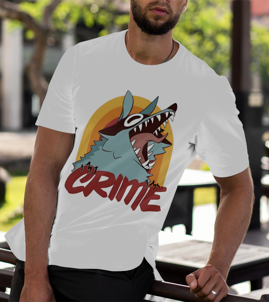 Kay Powell Wolf Crime T-Shirt