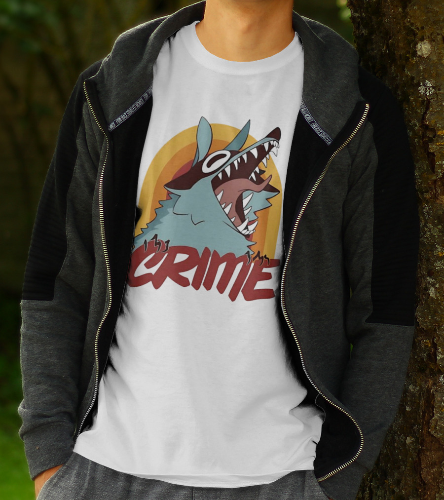 Kay Powell Wolf Crime T-Shirt