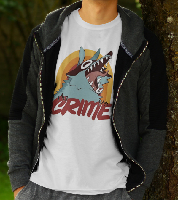 Kay Powell Wolf Crime T-Shirt