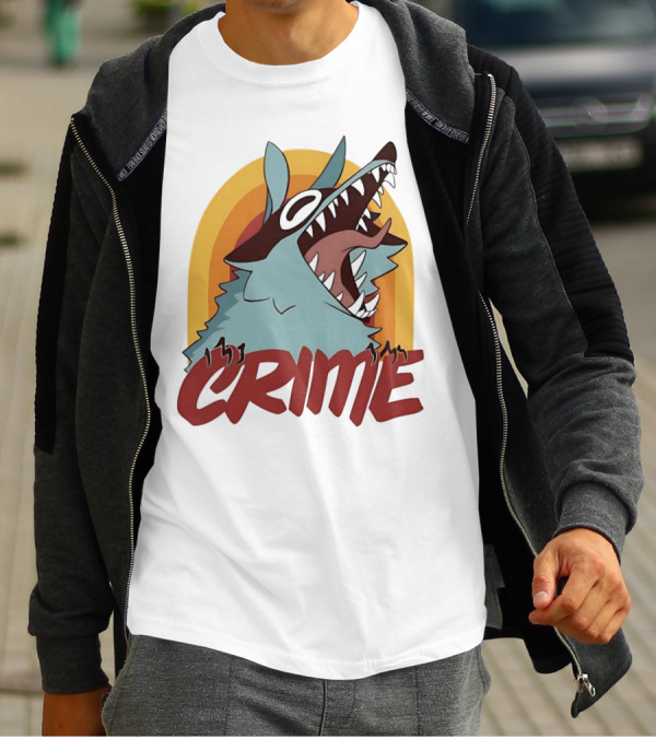Kay Powell Wolf Crime T-Shirt