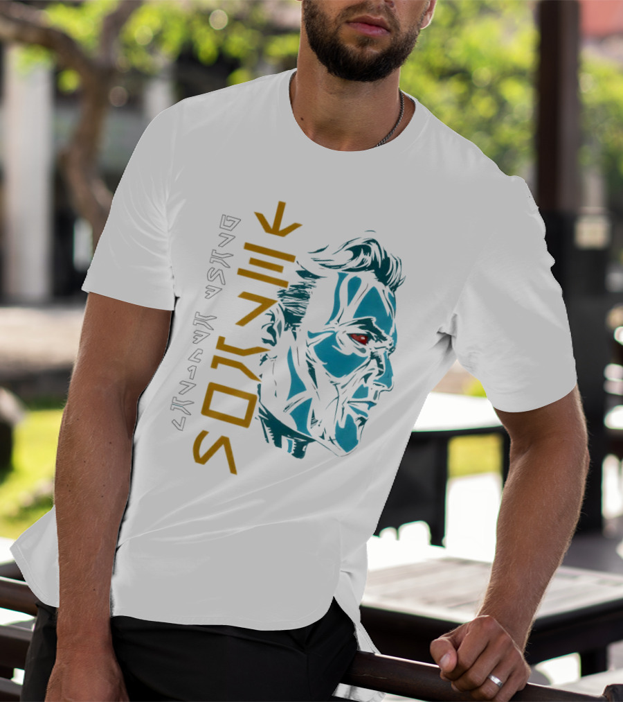 Star Wars Grand Admiral Thrawn Aurebesh T-Shirt
