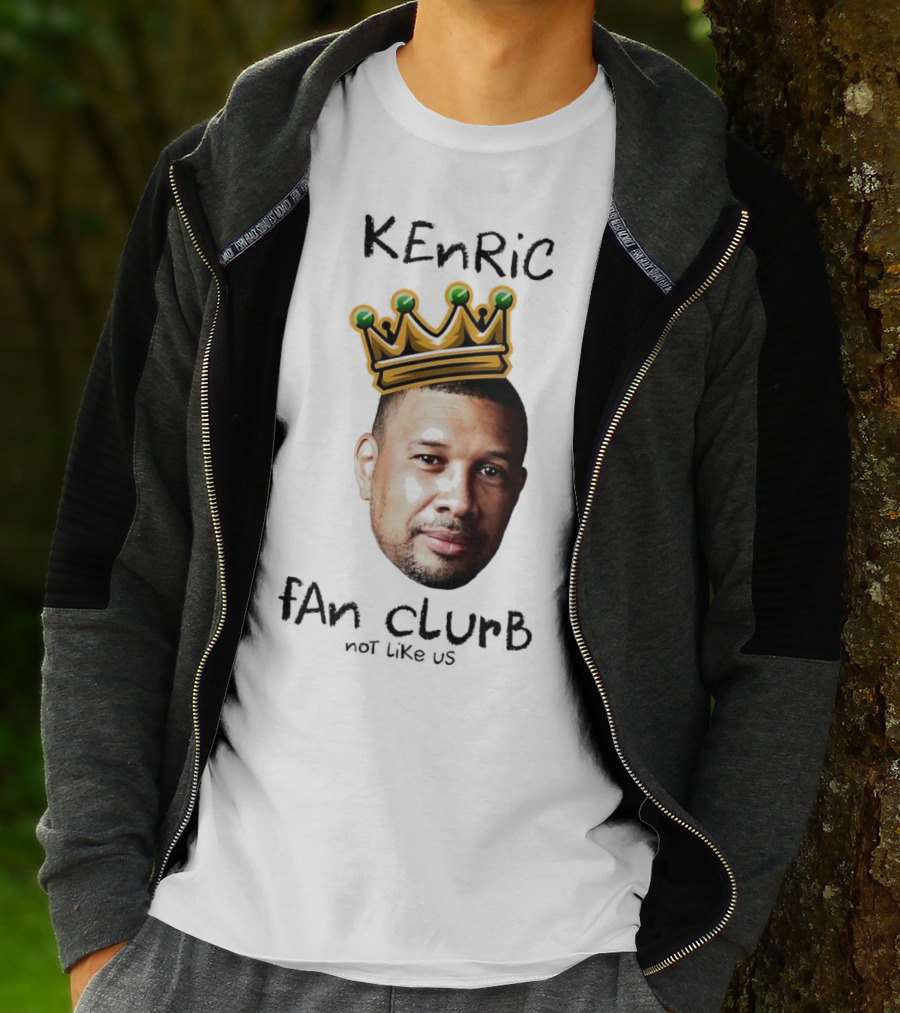 Kenric Fan Club Not Like Us With Crown T-Shirt
