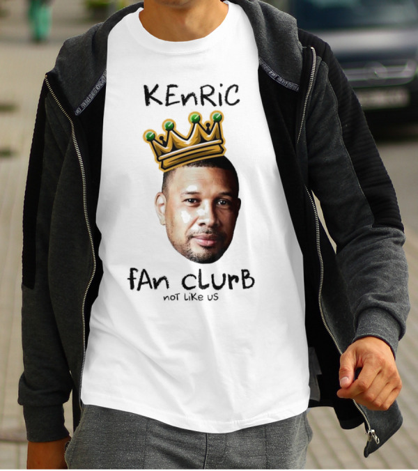 Kenric Fan Club Not Like Us With Crown T-Shirt