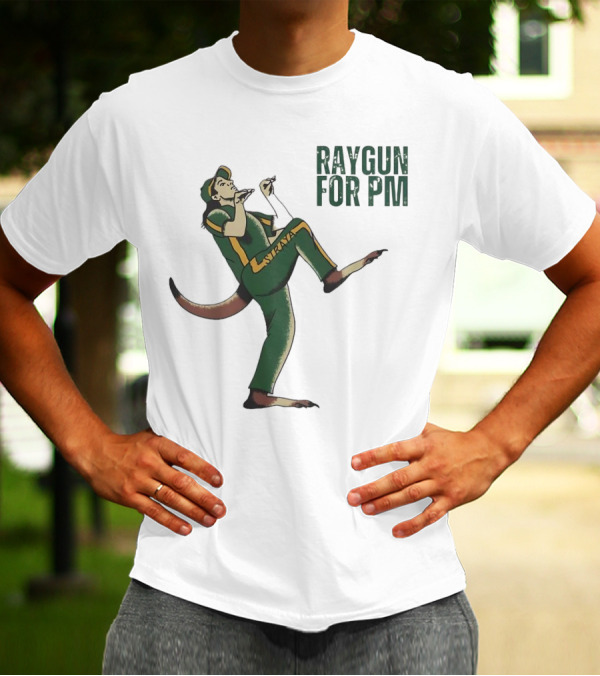 RAYGUN FOR PM Cricketer Playing Instrument T-Shirt