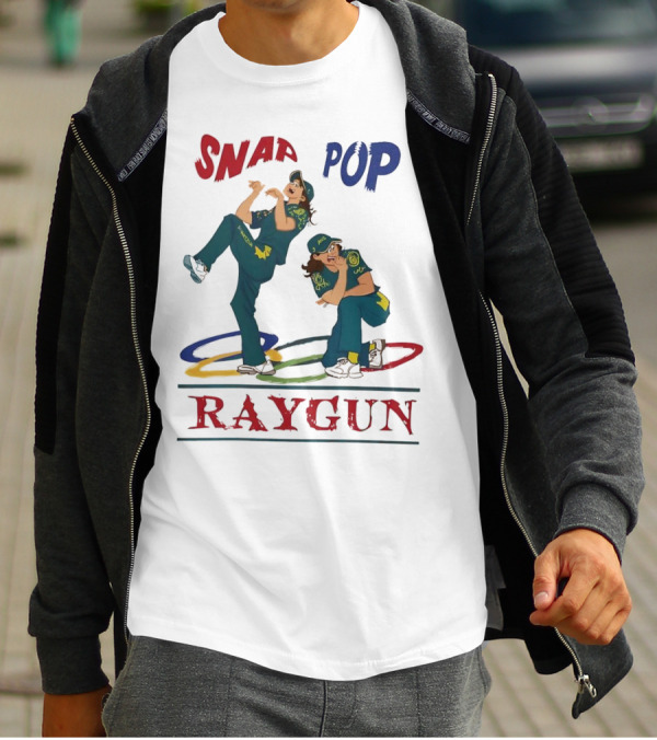 RAYGUN Snap Pop Breakdancer Olympic Paris T-Shirt