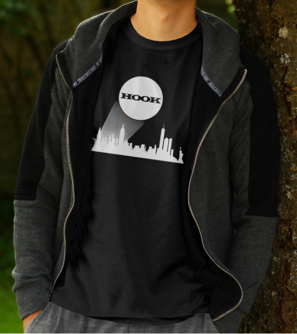 AEW Hook Signal Skyline New York City T-Shirt