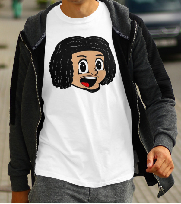 Cookiee Wright Cartoon Face Expression T-Shirt