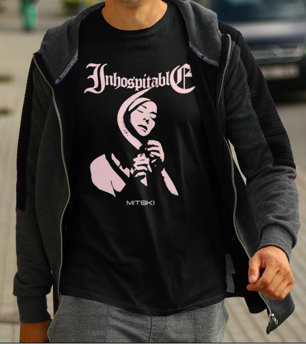 Inhospitable Mitski Gothic T-Shirt