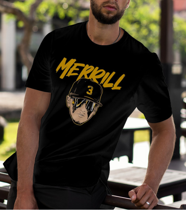 Merrill 3 San Diego Padres Swag Head T-Shirt