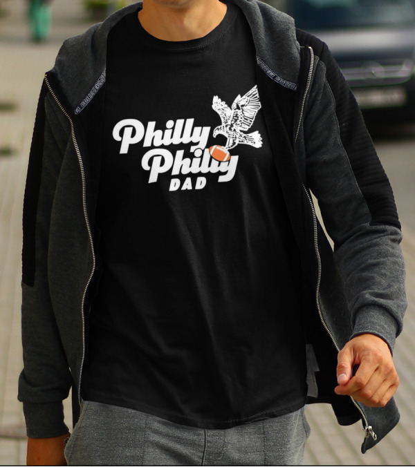 Philly Philly Dad Football Eagle Nick Foles T-Shirt
