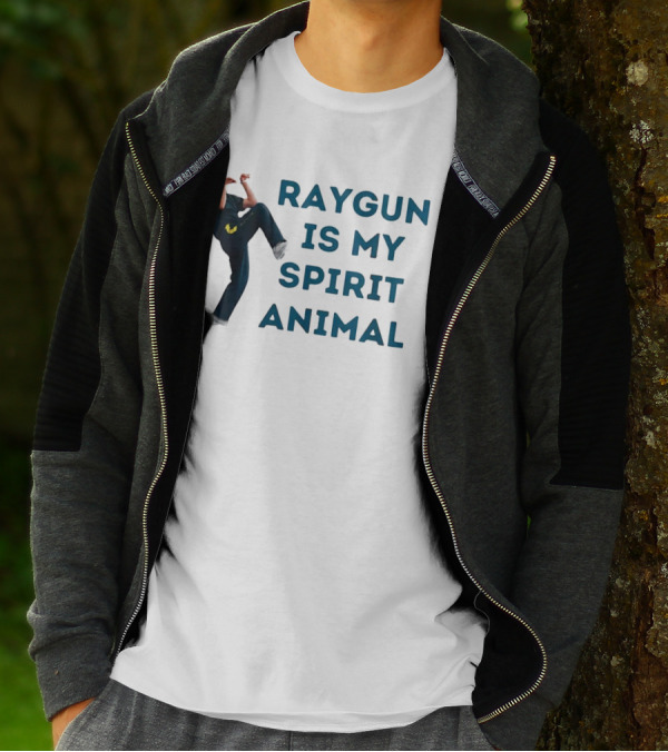 Raygun Is My Spirit Animal Breakdancing T-Shirt