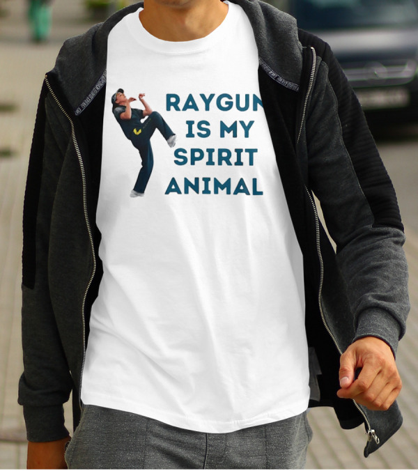 Raygun Is My Spirit Animal Breakdancing T-Shirt