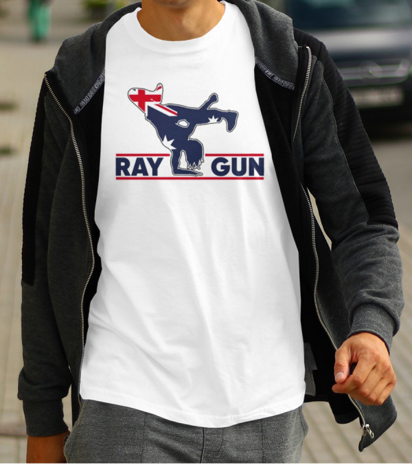 Raygun Australian Flag Olympic Breakdancer T-Shirt