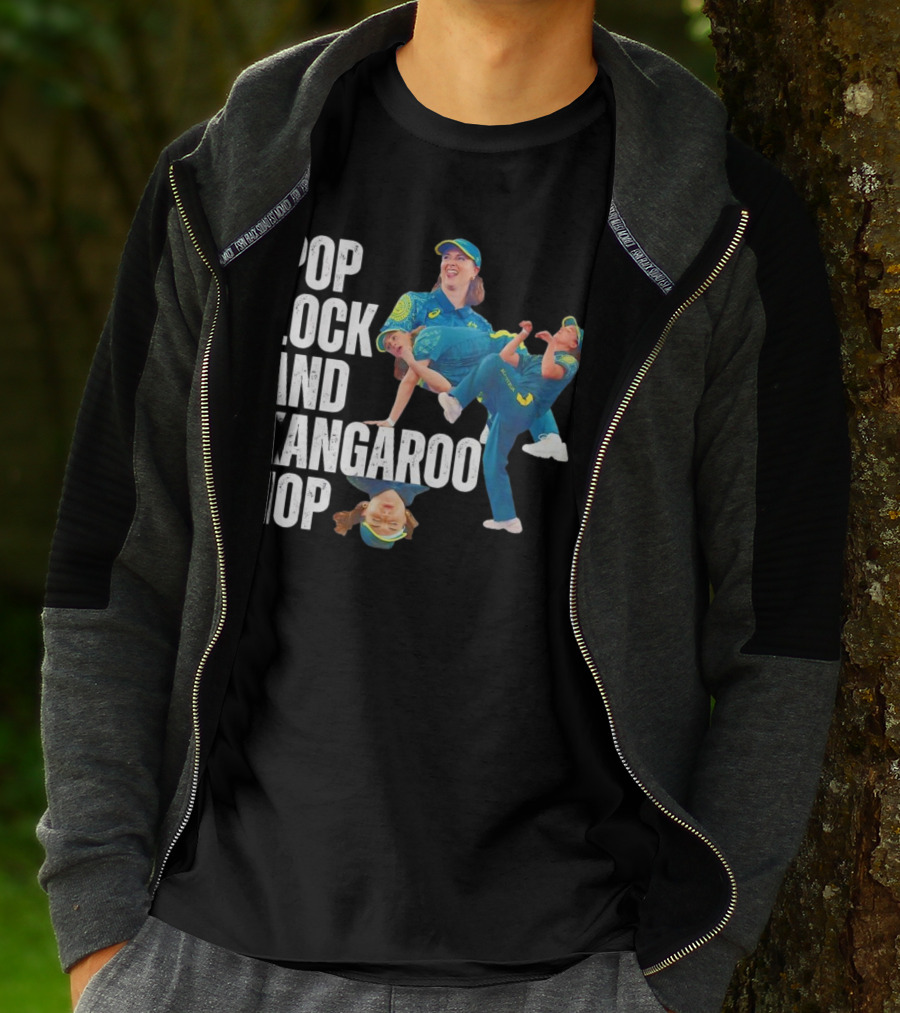 Pop Lock And Kangaroo Hop Raygun Rachael Olympics T-Shirt