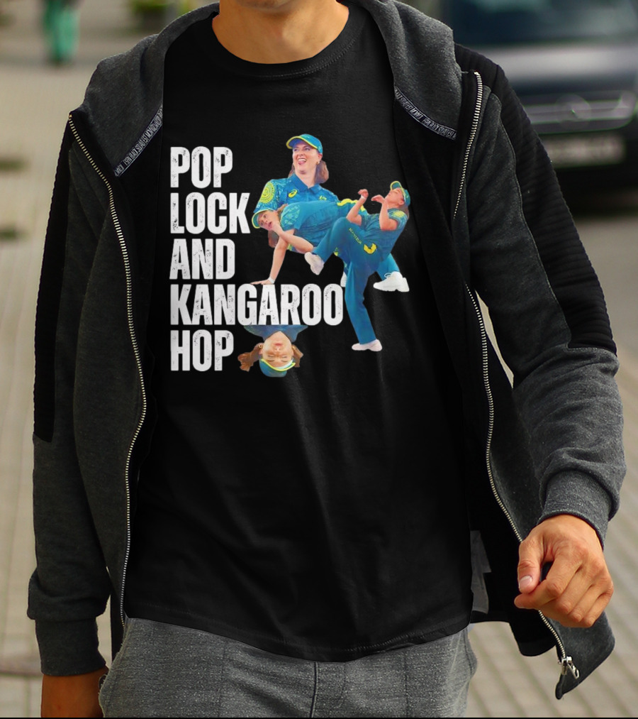 Pop Lock And Kangaroo Hop Raygun Rachael Olympics T-Shirt