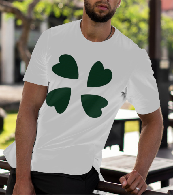 4chan Clover Heart T-Shirt