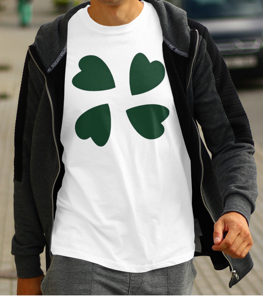 4chan Clover Heart T-Shirt