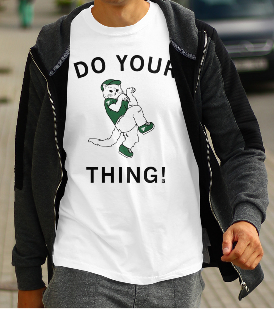 Do Your Thing Cat X Raygun T-Shirt