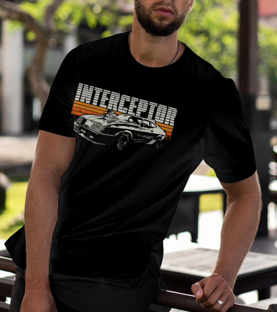 Interceptor Mad Max Vintage Car T-Shirt