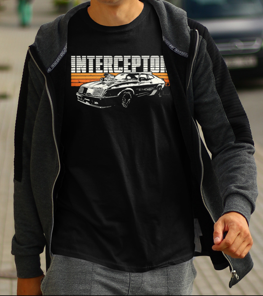 Interceptor Mad Max Vintage Car T-Shirt