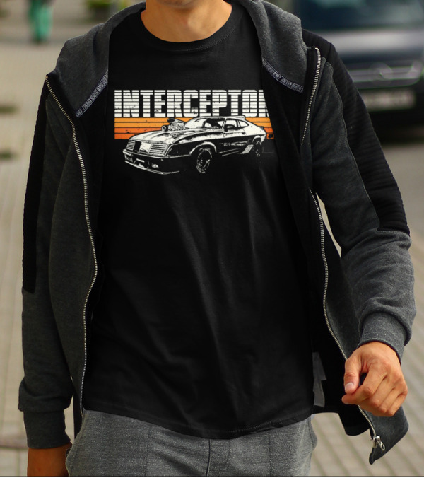Interceptor Mad Max Vintage Car T-Shirt