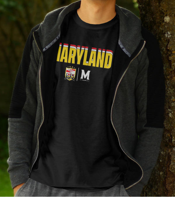 Maryland Soccer Crew Logo T-Shirt