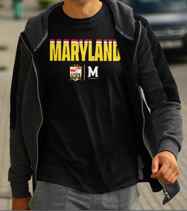 Maryland Soccer Crew Logo T-Shirt