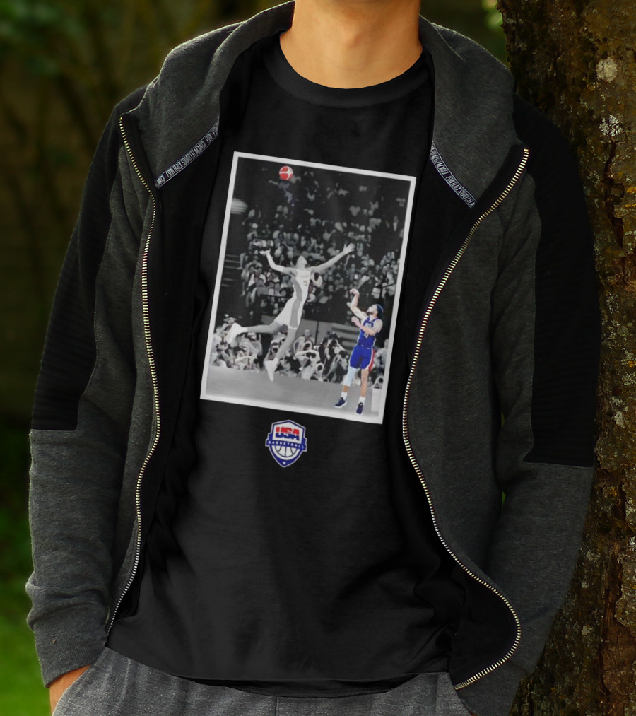 USA Basketball Stephen Curry Jump Shot Stadium Essentials T-Shirt