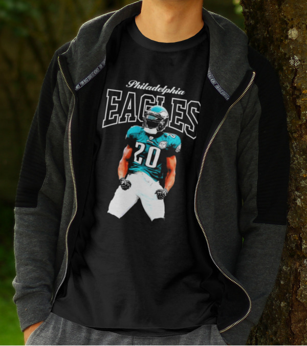 Philadelphia Eagles Brian Dawkins Number 20 Retired Player T-Shirt