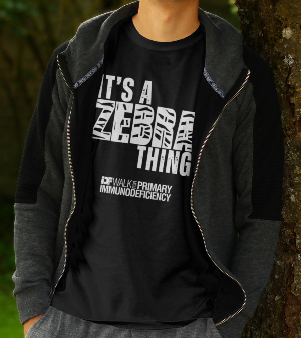 It's A Zebra Thing IDF Walk For Primary Immunodeficiency Awareness T-Shirt