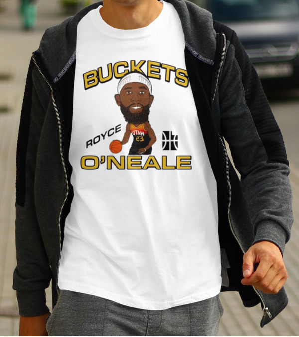 Buckets O'Neale Royce Utah T-Shirt