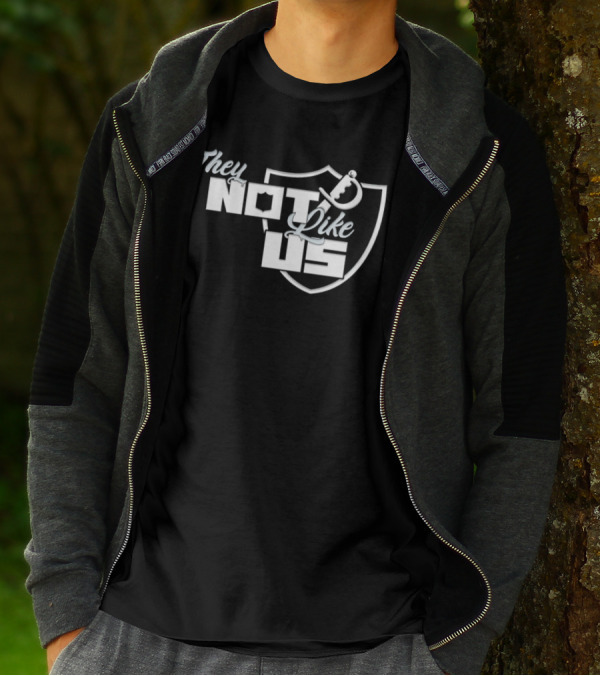 Las Vegas Raiders They Not Like Us Shield T-Shirt