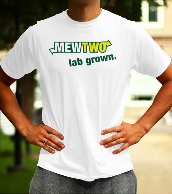 MEWTWO Lab Grown Arrows Text T-Shirt