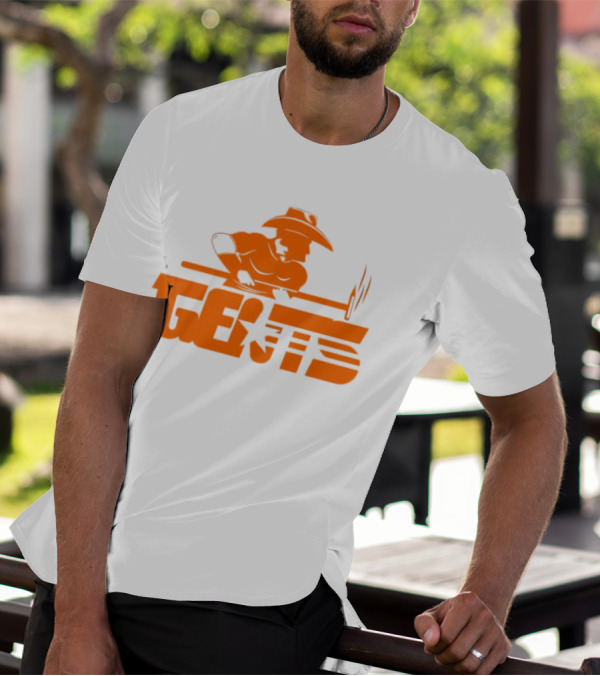 Tennessee Volunteers Gents Cowboy Branding Iron T-Shirt