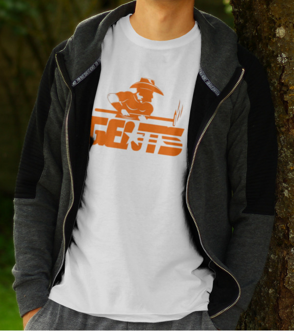 Tennessee Volunteers Gents Cowboy Branding Iron T-Shirt