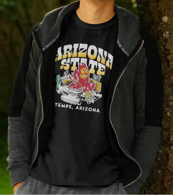Arizona State Sun Devils Stadium Mascot Tempe Arizona T-Shirt