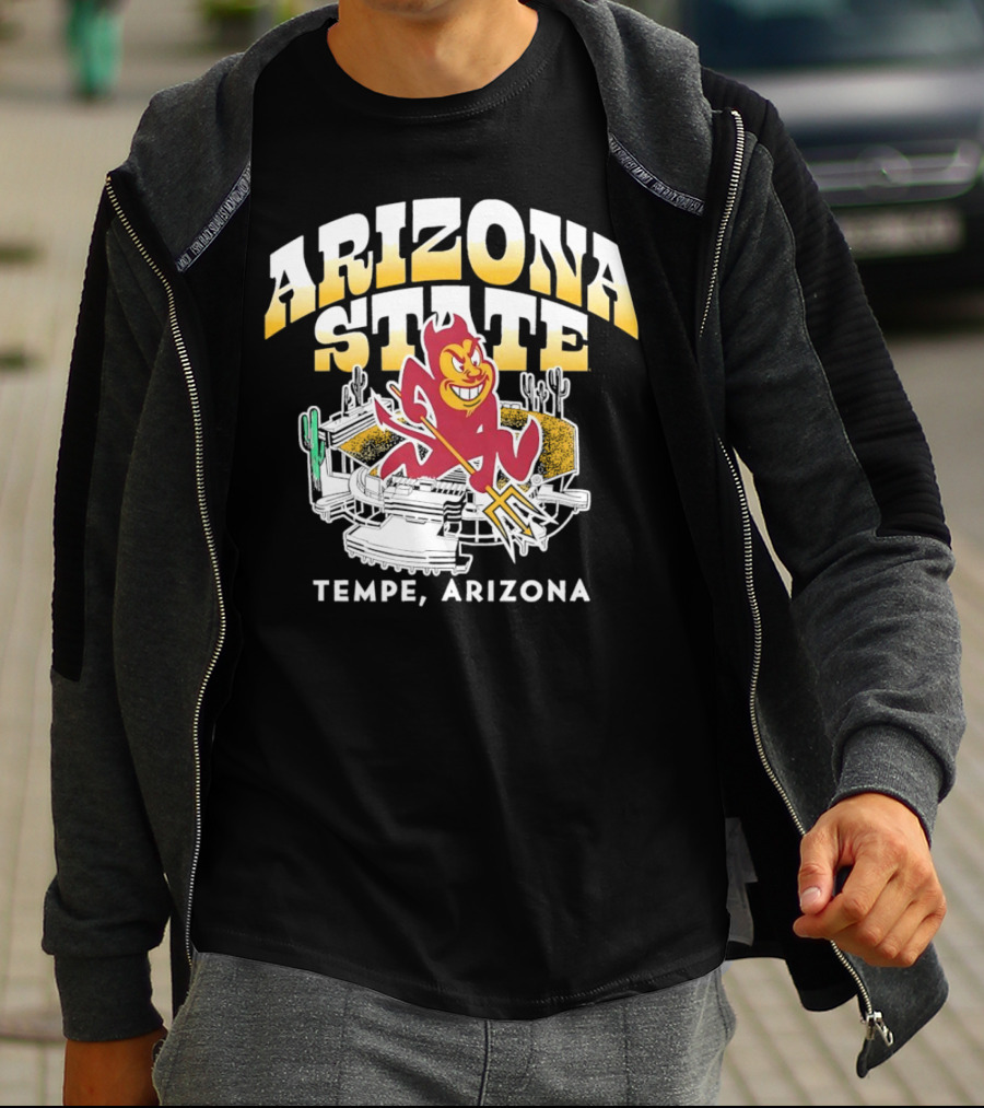 Arizona State Sun Devils Stadium Mascot Tempe Arizona T-Shirt