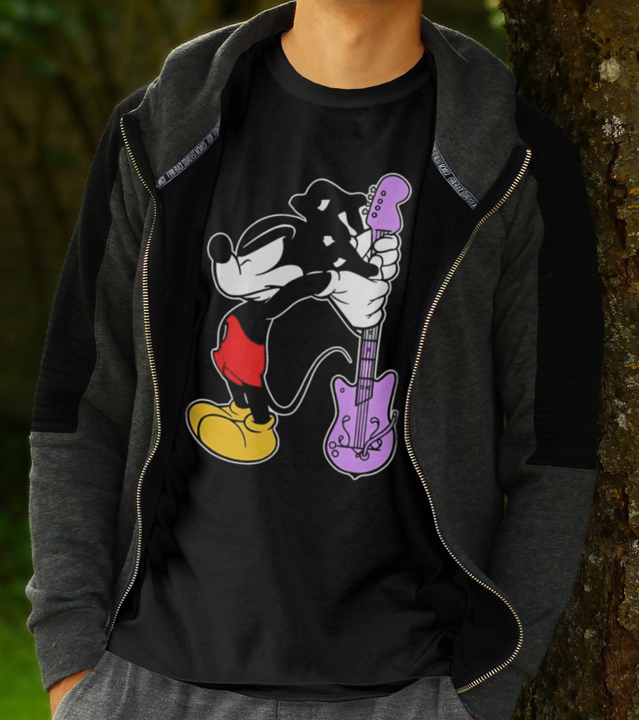 Bruce Ray Condoneordie Mickey Guitar Surprise T-Shirt