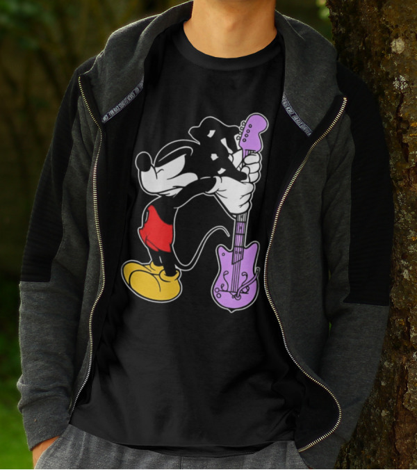Bruce Ray Condoneordie Mickey Guitar Surprise T-Shirt