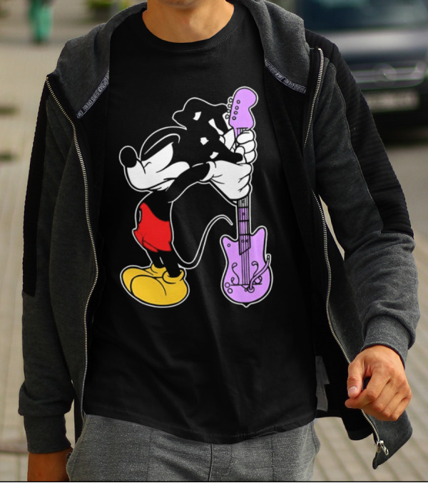 Bruce Ray Condoneordie Mickey Guitar Surprise T-Shirt