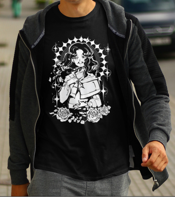 Elf Senshi Meshi Most Handsome Chef With Roses In Dungeon T-Shirt
