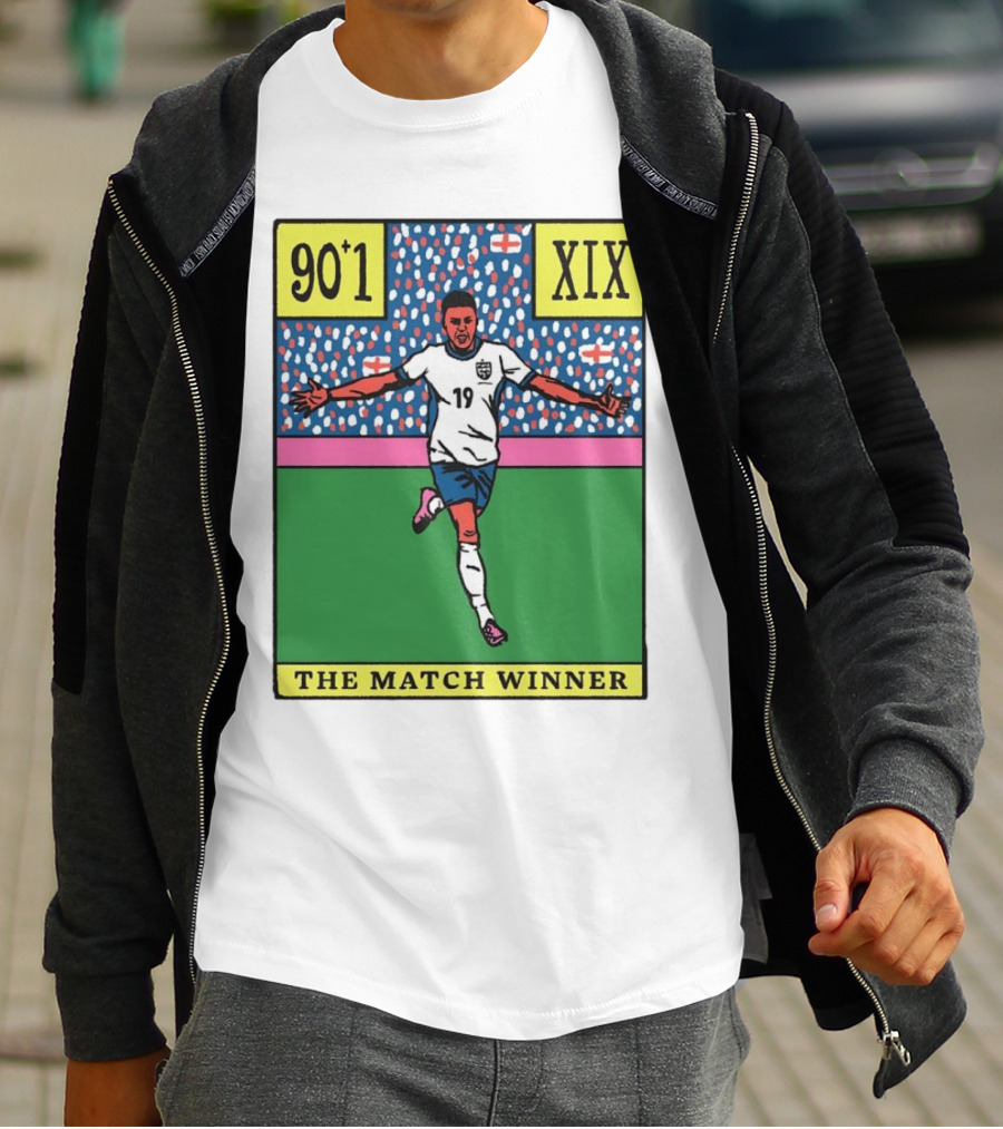 England Football Team Player 19 The Match Winner 90+1 XIX T-Shirt