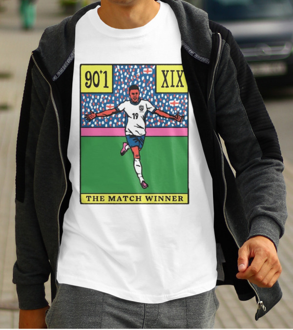England Football Team Player 19 The Match Winner 90+1 XIX T-Shirt