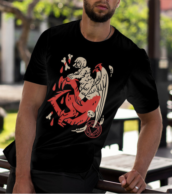 Falin Touden Dungeon Meshi Delicious In Dungeon Forbidden Magic Winged Creature With Skull And Bones T-Shirt