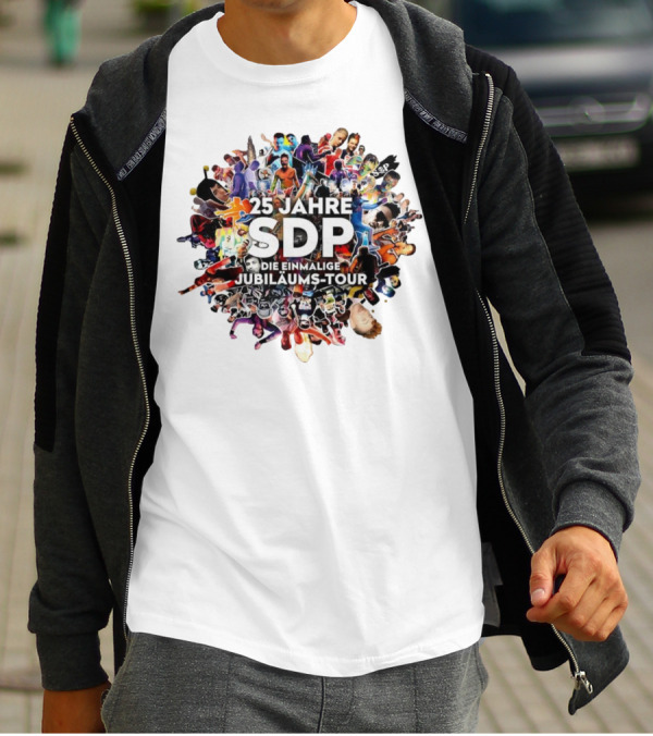 25 Jahre SDP Die Einmalige Jubiläums-Tour T-Shirt