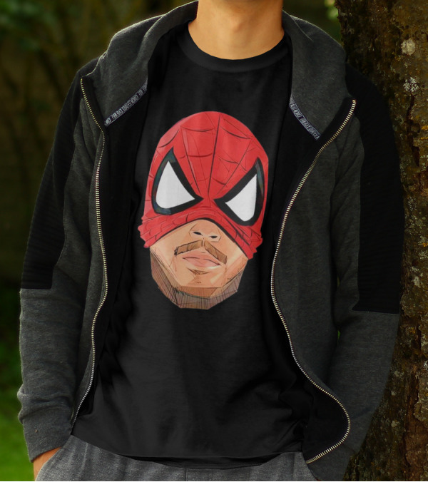 Devin Booker Spiderman Mask Character T-Shirt