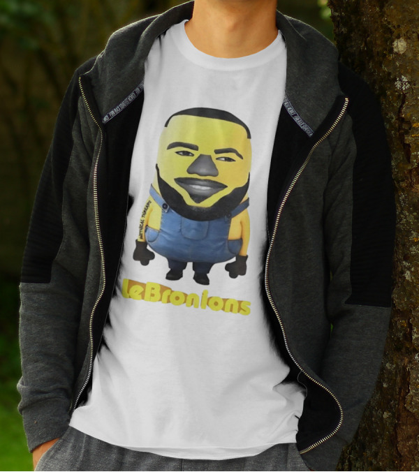 LeBronions Minion X LeBron James Meme T-Shirt