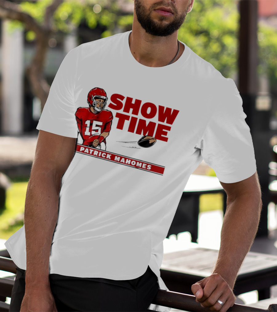 Patrick Mahomes Showtime Kansas City Chiefs Behind The Back T-Shirt