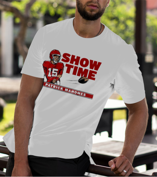 Patrick Mahomes Showtime Kansas City Chiefs Behind The Back T-Shirt