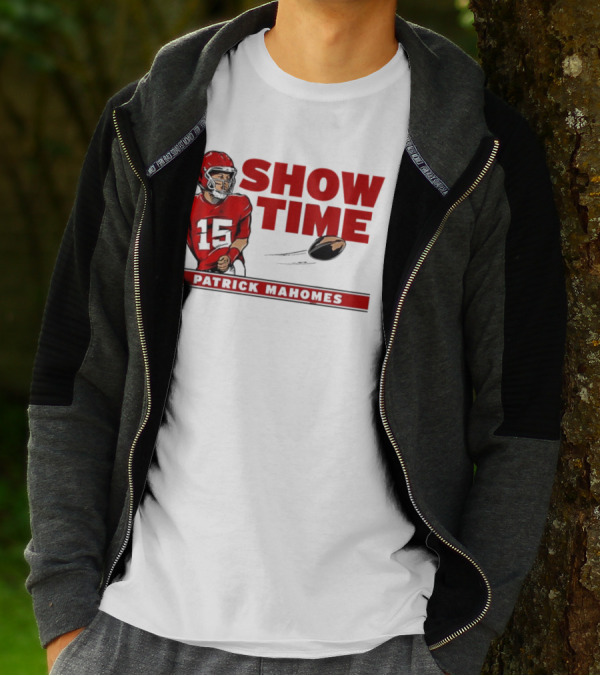 Patrick Mahomes Showtime Kansas City Chiefs Behind The Back T-Shirt